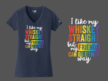 Load image into Gallery viewer, Whiskey Straight New Era V-Neck
