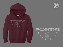Load image into Gallery viewer, Youth Woodridge Wrestling Hoodie
