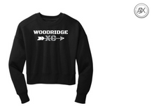 Load image into Gallery viewer, Woodridge XC Cropped Crew Neck Sweatshirt
