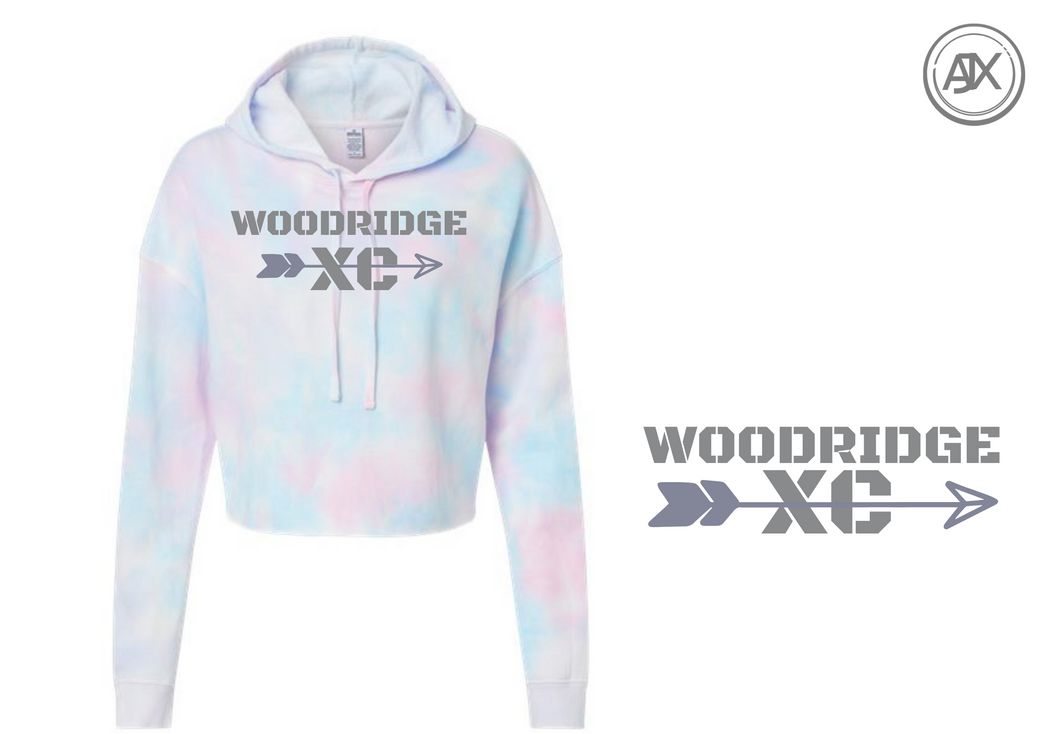 Woodridge XC Cotton Candy Crop Hoodie