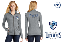 Load image into Gallery viewer, Flagler Cheer Sports-Tek Ladies Jacket
