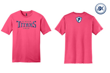 Load image into Gallery viewer, Pink Cares Flagler Cheer Logo Tee
