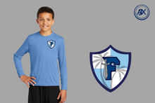 Load image into Gallery viewer, Youth Titans Performance Long Sleeve Tee
