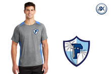 Load image into Gallery viewer, Flagler Cheer Colorblock Tee
