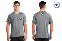 Load image into Gallery viewer, Flagler Cheer Colorblock Tee
