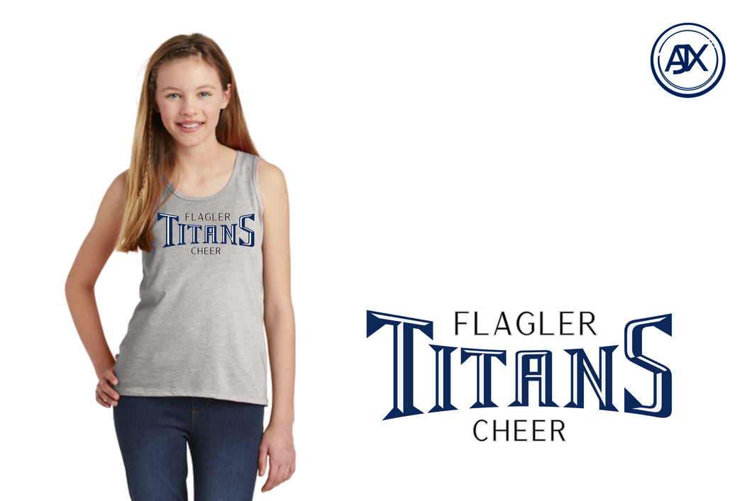 Youth Titans Cheer Tank