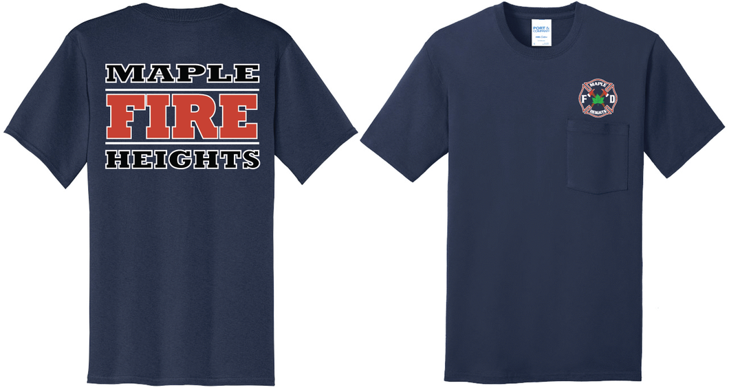 MHFD Hanes Beefy Pocket Tee