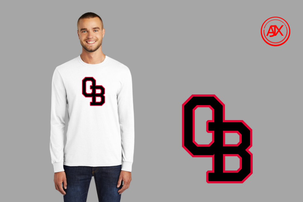 Men's Long Sleeve Logo Tee