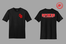 Load image into Gallery viewer, Spikes Double Logo Tee
