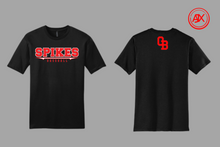 Load image into Gallery viewer, Spikes Double Logo Tee
