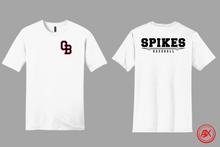 Load image into Gallery viewer, Spikes Double Logo Tee
