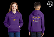 Load image into Gallery viewer, Youth Softball Snacks Hoodie
