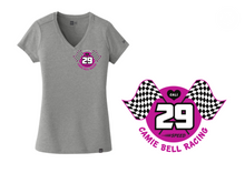 Load image into Gallery viewer, Camie Bell Racing New Era V-Neck
