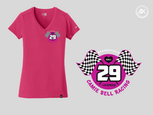 Load image into Gallery viewer, Camie Bell Racing New Era V-Neck
