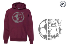Load image into Gallery viewer, Soccer Bulldog Hoodie
