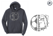 Load image into Gallery viewer, Soccer Bulldog Hoodie
