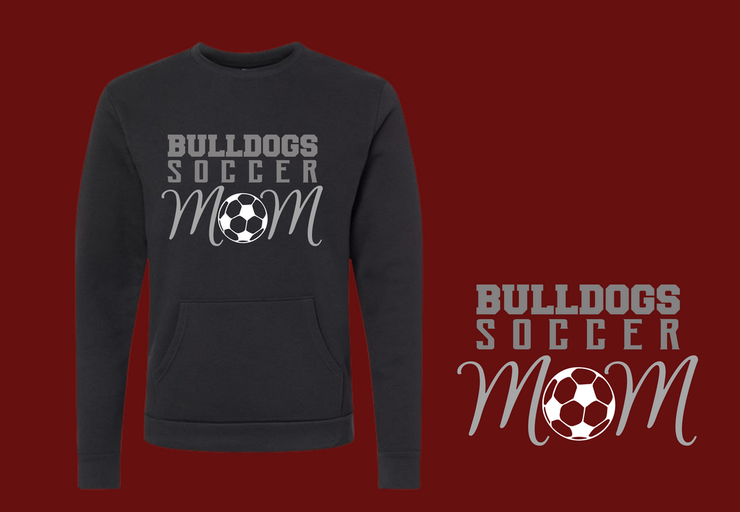 Bulldog Soccer Mom Crewneck